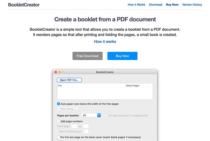 كيفية تحويل ملفات PDF إلى كتيبات قابلة للطباعة باستخدام BookletCreator - شروحات