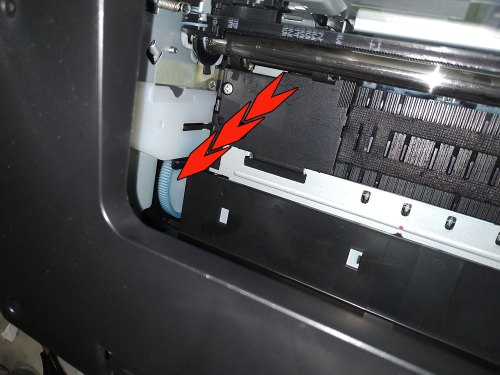 Epson L800 - промывка ПГ